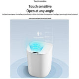 FWTCVB 16L Smart Trash Can Automatic Induction Electric Rubbish Sensor Waste Bin for Kitchen Bathroom
