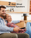 ULTIMEA 7.1 Surround Sound System with Dolby Atmos, Stereo Shelf System