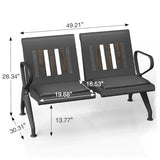 Waiting Room Bench, Waiting Room Chairs with Padded Arm