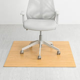 Anji Mountain Office Chairmat Thickest & Sturdy Bamboo Chairmats Highly Premium Quality Anti-Slip Heavy Duty for Multi-Purpose
