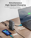 Anker Laptop Docking Station, 13-in-1 USB-C Docking Station, Triple Display with 2xHDMI and 1xDP, 10 Gbps USB-C and 5 Gbps USB-A Data