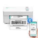 Shipping Label Printer, Bluetooth Thermal Label Printer 4x6 for Small Business and Shipping Packages