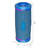TREBLAB HD77 – Waterproof Bluetooth Speaker, 25W Loud 360° Sound, Deep Bass, IPX7, TWS Pairing, RGB Lights, 20H Battery, Portable Wireless Speaker for Outdoor, Beach, Camping, Party, Travel