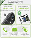 Doorbell Camera Wireless with Chime, Video Doorbell - No Subscription, Voice Changer