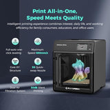FLASHFORGE AD5M Pro 3D Printer 600mm/s High Speed & Precision, Full-Auto Calibration with 0.4&0.6mm Nozzle Bundle