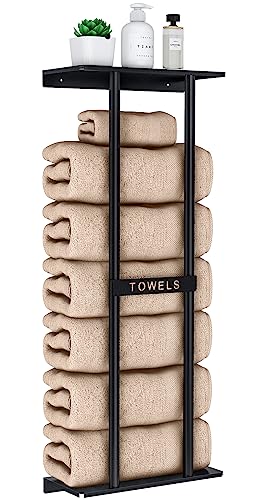 Bathroom Towel Storage Rack, Towel Racks for Bathroom Wall Mounted 30 inch STWWO