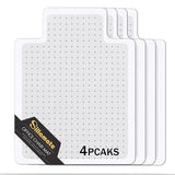 Plastic Office Chair Mat for Carpeted Floors, Heavy Duty Floor Mat