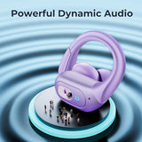 Cancelling Earbuds Wireless Bluetooth Headphones Ear Buds 90Hrs Playback Stereo Bass Earphones with Mic Over-Ear Hooks