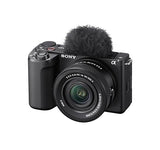 Sony ZV-E10 II APS-C Mirrorless Creator Camera with 16-50mm Lens Black