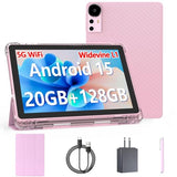 Android 15 Tablet 10 inch Tablets, 20GB RAM 128GB ROM 2TB Expand