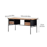 SONGCHAO Corner Desk 165x65x75cm Simple Home Desk