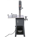 STANSS 550W Electric Bone Saw Machine,2-in-1 Commercial Butcher Band Saw and Sausage Stuffer for Cutting Chops, Frozen Meat, Fresh Bone Meat, Equipped with 6 Saw Blades