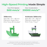 Creality K2 SE 3D Printer, Support Multicolor Printing Needs CFS, 500mm/s High-Speed Printing, Auto Leveling,