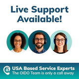OIDO HearOne OTC Hearing Aids | Easy for Seniors | Behind The Ear Design | Comfortable, Stylish and Customizable