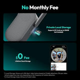 Nonstop Power Video Doorbell with Head-to-Toe View, No Subscription, AI Motion Detection