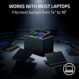Laptop Cooling Pad: Adaptive Smart - Intelligent Fan Control - Airtight Pressure Chamber - Fits Most Laptops & Macbooks 14