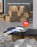 Wireless Wi-Fi Thermal Printer Shipping Label Printer, Compatible with AirPrint iPhone
