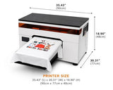 indhnx A3 DTG Printer with XP600 Industrial Printhead
