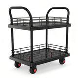 Push Cart Dolly Platform Truck Hand Truck Duty Flatbed