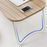 DDYYDS Laptop Desk, Computer Stand, Adjustable Lap Desks Bed Tray for Eating, Foldable, Notebook
