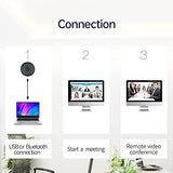 USB Wired Omnidirectional Microphone Voice Pickup Mic Speaker for Meeting Business