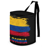 generic Colombia Flag Car Trash Can,Car Accessory Interior Garbage Can,Automobile Universal Bin Organizer