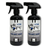 Unscented Odor Eliminating Spray with OAM. Eliminates all odors without using any fragrance. Completely Safe and incredibly effective. 2 16 oz Bottles