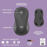 Logitech Wave Keys MK670 Combo, Wireless Ergonomic Keyboard with Signature M550 L Wireless Mouse