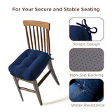 Codi 6 Pack Dining Chair Cushions, Thick Chairs Pads for Indoor Kitchen Room