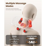 BOB AND BRAD iNeck Pro Cordless 4D Shiatsu Neck Massager with Heat for Pain Relief, FSA Eligible HSA Deep Tissue Kneading for Neck, Shoulder & Back, 190 Min Long Battery Life, for Office, Travel Gifts