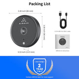 AIRHUG USB Microphone No Speaker,Desktop Computer Mic, Mute Button with LED Indicator,AI Noise Reduction,Plug & Play Omnidirectional
