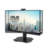 ASUS 27” 1080P Video Conference Monitor (BE279QSK) - Full HD, IPS, Built-in Adjustable 2MP Webcam, Mic Array, Speakers