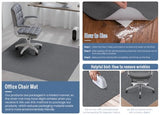 Sycoodeal Office Chair Mat for Hardwood Floor,Office Computer Gaming Chair Mat for Tile Floor