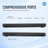 HP Ultrabook Laptop, 16GB RAM, Microsoft 365 1-Year, No Mouse, Black