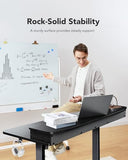 48″ x 24″ Electric Standing Desk with 2 Drawers, C-Clamp Mount Compatible, Height Adjustable Computer Desk