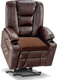 Sigmat Recliner Cushion for Elderly with Memory Foam 20x20x3 Inches Large Square Seat Cushion