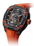TSAR BOMBA Mens Automatic Watches Luxury Skeleton Mechanical Wristwatch for Men