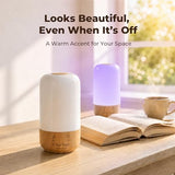 Tikkitouch Customized Long Distance Touch Lamps Set of 2 for Couples, Personalized Lamp with Custom Name & Personal Note, App Controlled WiFi & Bluetooth Connected Gift for Family and Friends