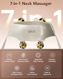 SKG H7 Ultra E Neck Massager for Pain Relief Deep Tissue Shiatsu Cordless Neck and Shoulder Massger with Heat Valentine Gifts for Men Women Dad Mom Grandpa