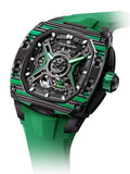 TSAR BOMBA Mens Automatic Watches Luxury Skeleton Mechanical Wristwatch for Men