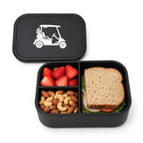 LIAPELA Golf Snack Box On-Course Food Container for Golf Cart, Leak Resistant Lunch Box with Compartments, Premium Golf Accessory Gift for Men, Women, Dad, Golfers