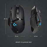 Lightspeed Wireless Gaming Mouse with Hero 25K Sensor, PowerPlay Compatible - Black Logitech G