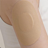 35 Packs CGM Adhesive Patches for Freestyle Libre 1/2/3, Guardian 3/4, Stelo, Enlite & G7 Sensor Patches | Waterproof Breathable Overpatch | no Glue & no Hole on the Center Tan CGM Sensor Cover