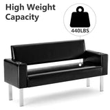 OmySalon Waiting Room Bench Seating, Salon Reception Bench Office Chair,