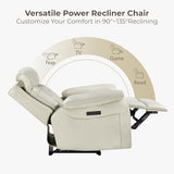 KISLOT Power Recliner Chair Set of 2