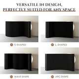 Portable Room Dividers - Folding Partition Screens for Office & Leisure
