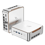 KAMRUI Pinova P2 Mini PC 8GB RAM 512GB SSD, AMD Ryzen 4300U(Beats 10110U/3500U/N95,Up to 3.7GHz,4C/8T) Mini Computers,Triple 4K Display/HDMI+DP+Type-C/WiFi/BT for Home/Business Mini Desktop Computers