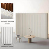 Portable Adjustable Room Divider, Foldable Freestanding Kraft Paper Partition