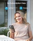 Video Doorbell Camera Wireless, Head-to-Toe 180° Ultra View Battery Powered, No Subscription Fee