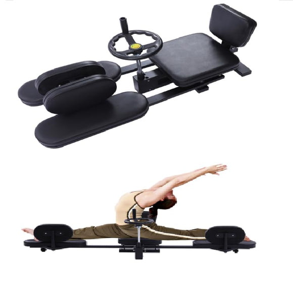 Leg Stretcher, 330LBS Leg Split Machine Heavy Duty Steel Leg Stretching Training Machine Ballet Foot Stretcher Frame Equipment Splits Machine for Home Gym Dance Leg Split Fitness Machine (Black) DDBESSIC